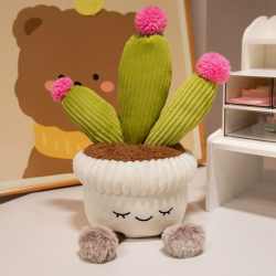 Plants Plush Toy Cactus Flower