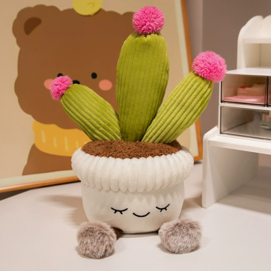 Plants Plush Toy Cactus Flower Plants Plush Toy Cactus Flower