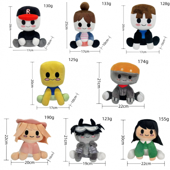 Blox Buddies Plush Toy 7.8” Bacon Girl