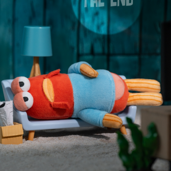 Bikini Bottom Buddies Whimsical Plush Toy Limp Fish Bikini Bottom Buddies Whimsical Plush Toy Limp Fish