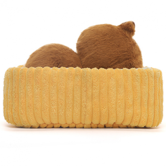 Jooki Animals Sleeping Capybara Plush Toy Gift