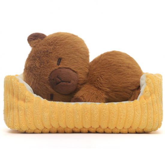 Jooki Animals Sleeping Capybara Plush Toy Gift Jooki Animals Sleeping Capybara Plush Toy Gift