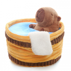 Jooki Animals Capybara Take A Bath Plush Toy Gift