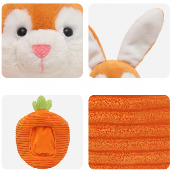 Jooki Animals Rabbit Carrot House Plush Toy Gift