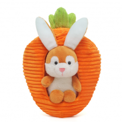 Jooki Animals Rabbit Carrot House Plush Toy Gift