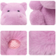 Jooki Animals Diced Bean Hippo Plush Toy Gift