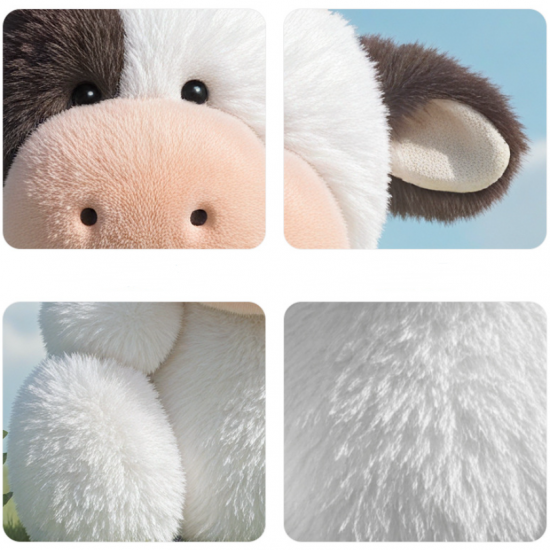 Jooki Animals Diced Bean Cow Plush Toy Gift