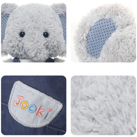 Jooki Animals Overalls Elephant Plush Toy Gift