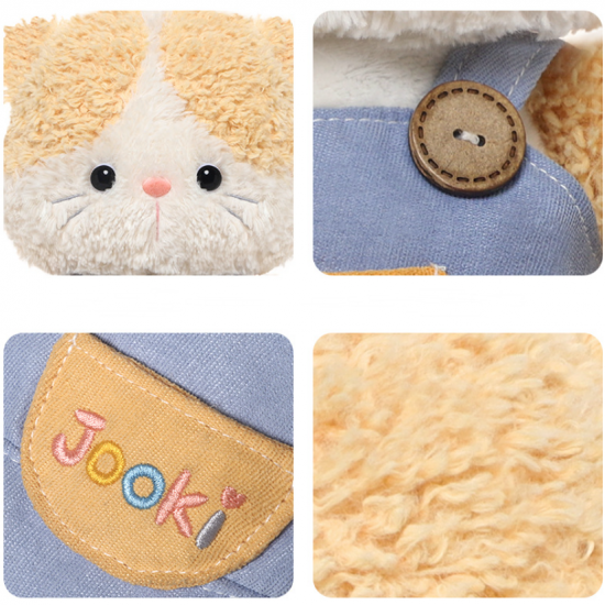 Jooki Animals Overalls Cat Plush Toy Gift