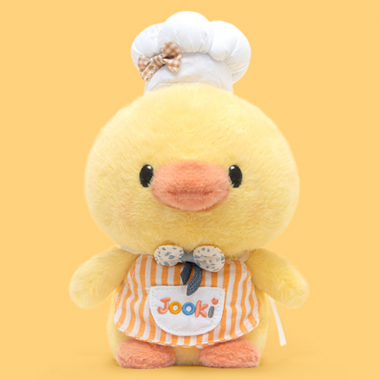 Jooki Animals Chef Duck Plush Toy Gift Jooki Animals Chef Duck Plush Toy Gift