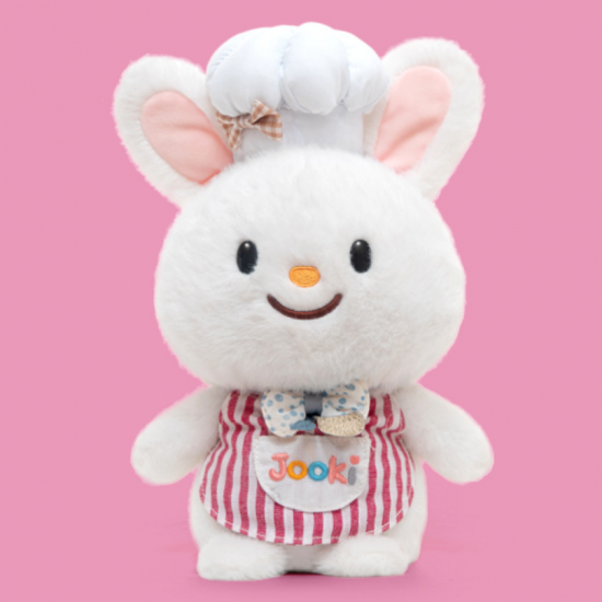 Jooki Animals Chef Rabbit Plush Toy Gift Jooki Animals Chef Rabbit Plush Toy Gift