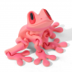 3D Printed Magnetic Frog Refrigerator Magnet - Spring 3D Printed Magnetic Frog Refrigerator Magnet - Spring