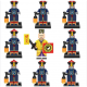 9 Pcs Chinese Zombie Building Blocks Mini Figures Compatible with LEGO 9 Pcs Chinese Zombie Building Blocks Mini Figures Compatible with LEGO