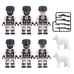 SWAT Military Police Building Block Kit for Kids - M8060