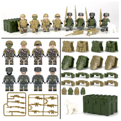 SWAT Military Police Building Block Kit for Kids - M8061