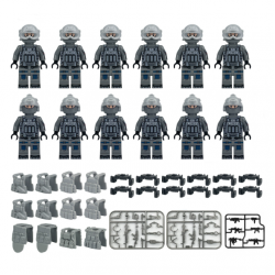 SWAT Military Police Building Block Kit for Kids - M8137