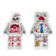 8 Pcs Zombie Building Blocks Mini Figures Compatible with LEGO LB04-05 8 Pcs Zombie Building Blocks Mini Figures Compatible with LEGO LB04-05