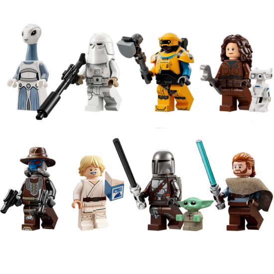 8 Pcs Mini Figures Star Wars Building Blocks B 8 Pcs Mini Figures Star Wars Building Blocks B