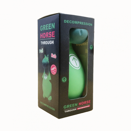 Squeeze Green Horse Stress Relief Toy
