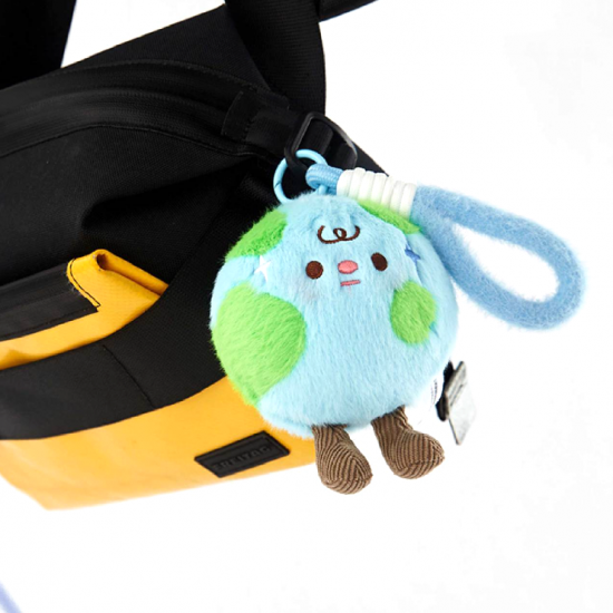 Plush Planet Bag Charm 290C