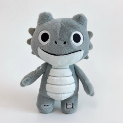 Soft Grey Axolotl Salamander Plush Toy