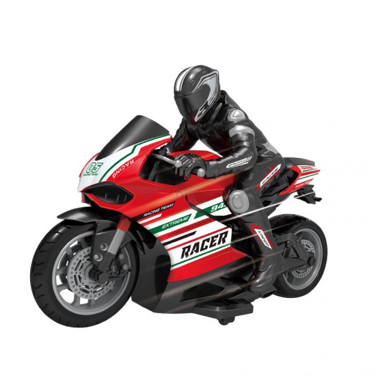 1:10 2.4G Remote Control Stunt Motorbike - Red