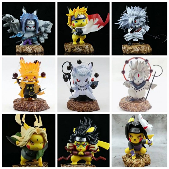 Naruto Pokemon Figures