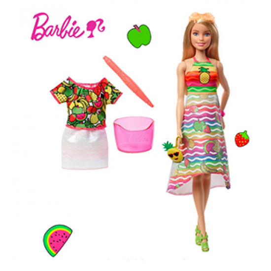 AL Barbie Doll Toy  Can Paint On Dresses