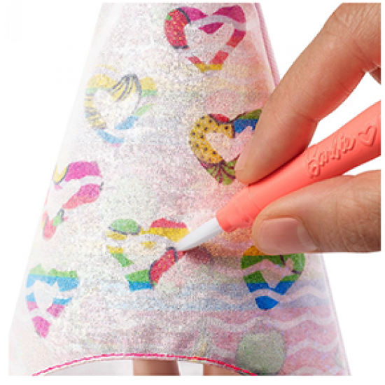 AL Barbie Doll Toy  Can Paint On Dresses