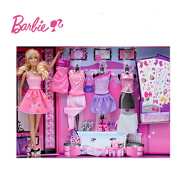 AL Barbie design with gift box