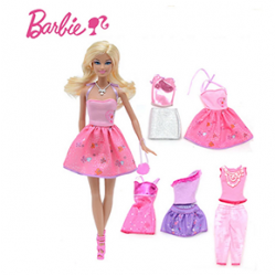 AL Barbie design with gift box