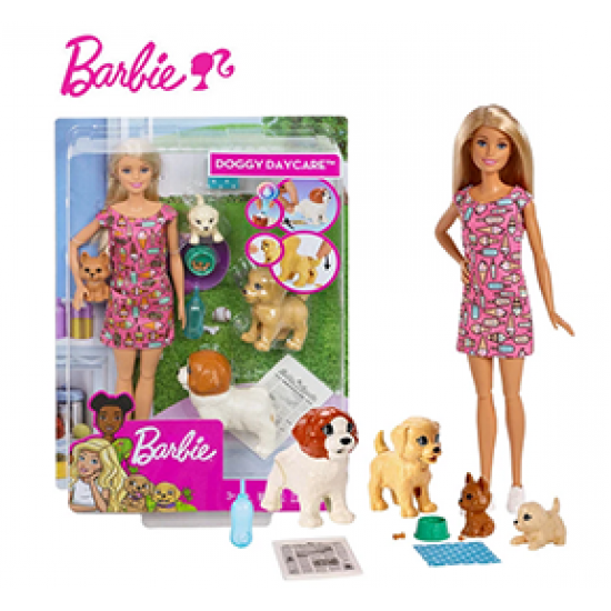 AL Christmas Gifts Barbie Dolls Puppy
