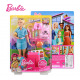AL Genunie-Travel Barbie Doll  Educational Simulation Toy Multiple Stickers