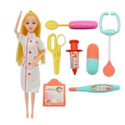 AL Fashion Doll Nurse Series Set Barbie Doll