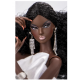 Glamorous Black Curly Haired Barbie Doll Limited Edition Collection 2022 MIZI Doll