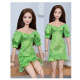 MB31 Toys Beautiful Fashion Green Clothes Barbie Christmas Gifts For Girls