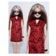 AL Beautiful Red Leopard Print Barbie