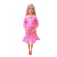 Pregnant Barbie Doll Toys Dressed In Pink 