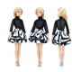 AL Black Fashion Dress Barbie Doll Toys