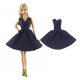 1 Set Doll Clothes 1:6 Scale Dress Outfit for Black Gift Of Barbie