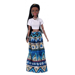 AL Barbie Doll In A National Suit