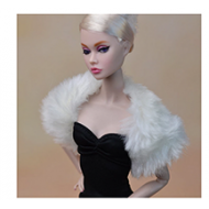 30cm Doll Fur like shawl for licca For Barbie Doll for blythe Accessories Baby Toys Best Girl' Gift