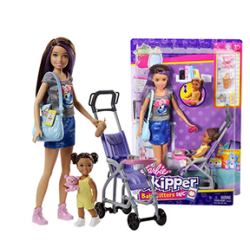 AL Original Barbie Doll Set Experience Travel Barbie Children Toys Birthday Gift