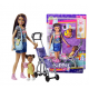 AL Original Barbie Doll Set Experience Travel Barbie Children Toys Birthday Gift