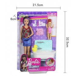 AL Original Barbie Doll Set Mom Care Baby Barbie Children Toys Birthday Gift