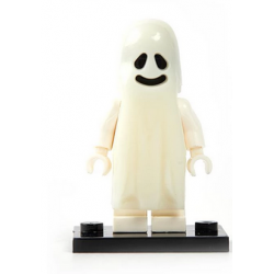 Horror Halloween Series Building Blocks Luminous Smiling & Crying Ghost Model Action Figures Small Bricks Toys for Children