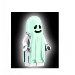 Horror Halloween Series Building Blocks Luminous Smiling & Crying Ghost Model Action Figures Small Bricks Toys for Children