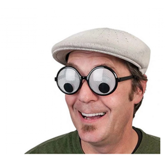 Funny Googly Eyes Goggles Shaking Eyes Party Glasses Toys for Party Cosplay Costume Props Halloween Party Decoration