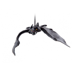 Lifelike Fake Bat Halloween Decoration Horror House Hanging Props Halloween Party DIY Ornament Soft Bat Toy