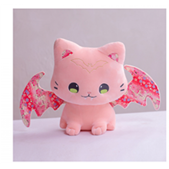 AL Pink Bat Toy Bag Halloween Plush Toy Home Halloween Christmas Gift